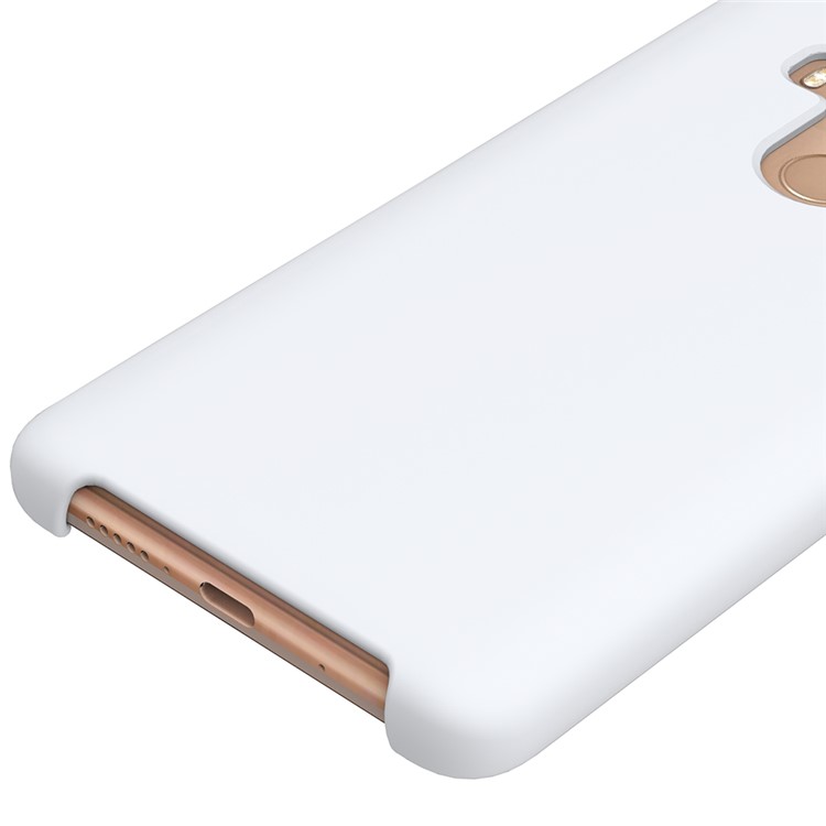 Liquid Silicone Mobile Shell for Huawei Mate 10 Pro - White-4
