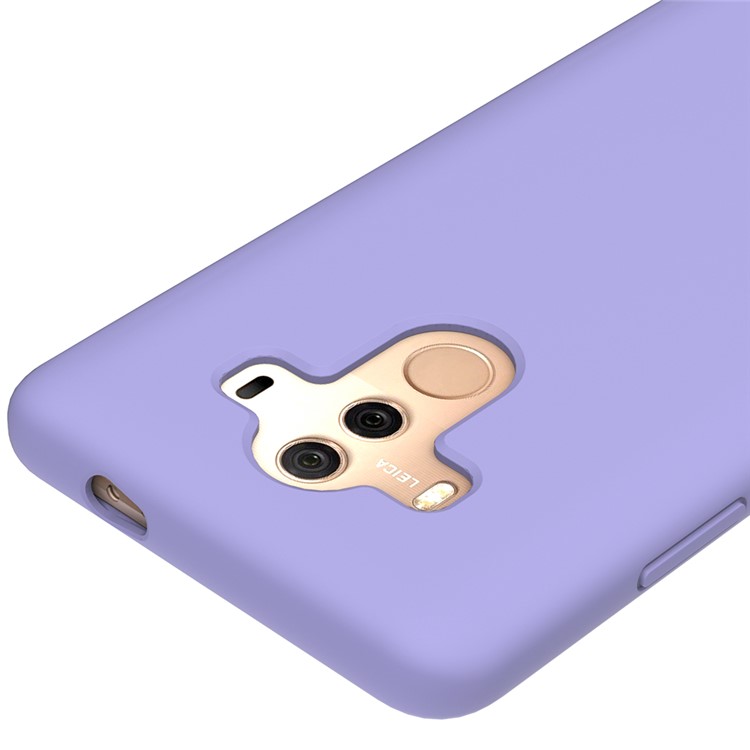 Cubierta De Silicona Líquida Para Huawei Mate 10 Pro - Púrpura-2