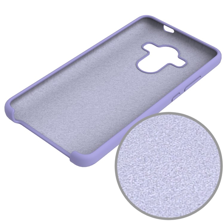 Cubierta De Silicona Líquida Para Huawei Mate 10 Pro - Púrpura-3