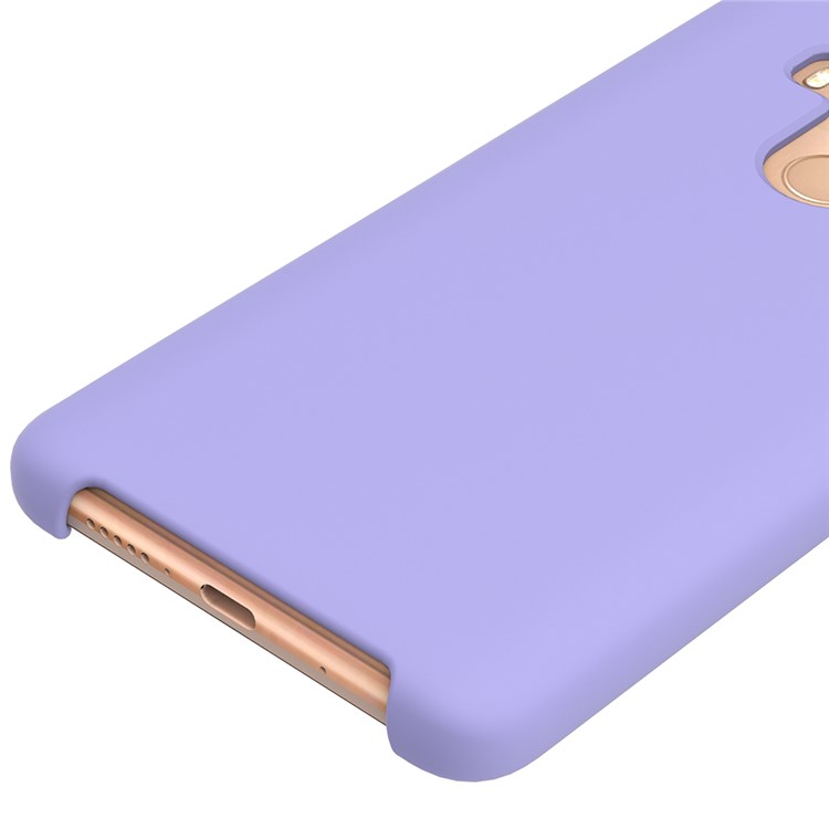 Cubierta De Silicona Líquida Para Huawei Mate 10 Pro - Púrpura-4