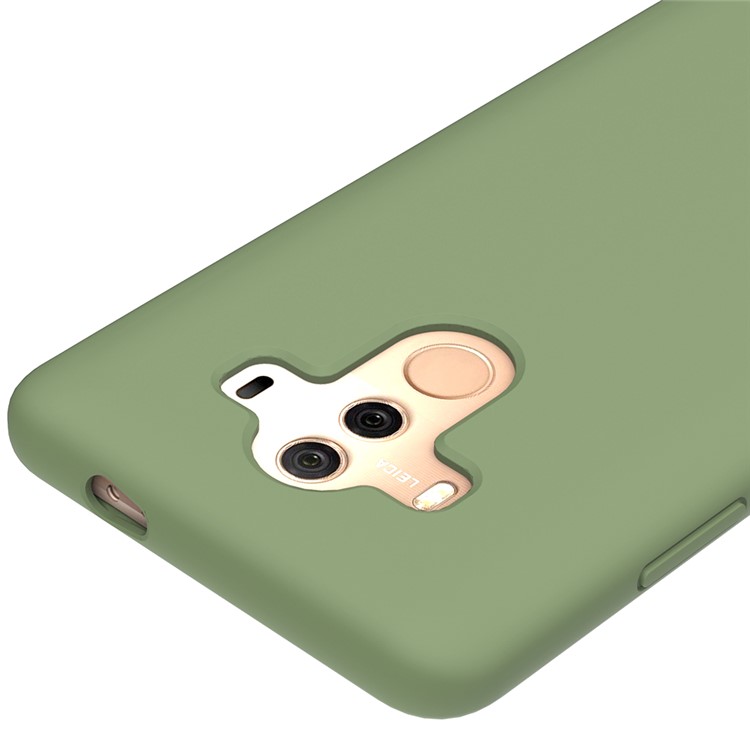 Liquid Silicone Case Cover for Huawei Mate 10 Pro - Green-2