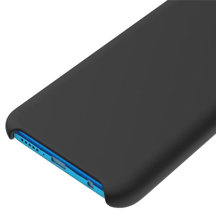 Liquid Silicone Protector Case for Huawei Honor 10 - Black-4