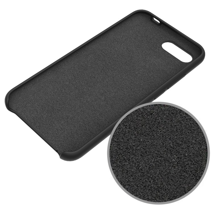 Liquid Silicone Protector Case for Huawei Honor 10 - Black-5