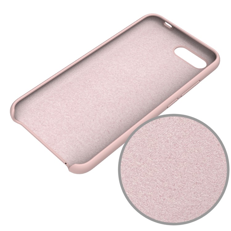 Liquid Silicone Protector Mobile Phone Case for Huawei Honor 10 - Pink-2