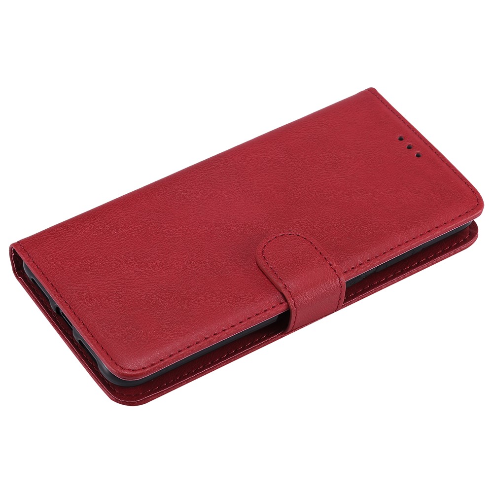 Magnetische KT Leder Serie-3 Abnehmbar 2-in-1-brieftaschen-leder-telefonabdeckung Für Huawei P20 Pro - Rot