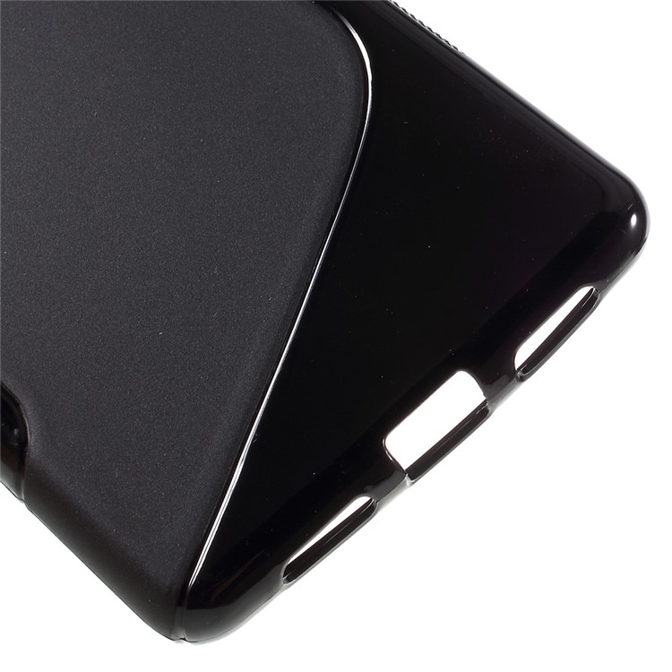 S-line Pattern TPU Cover Case for Huawei P9 Lite - Black-5