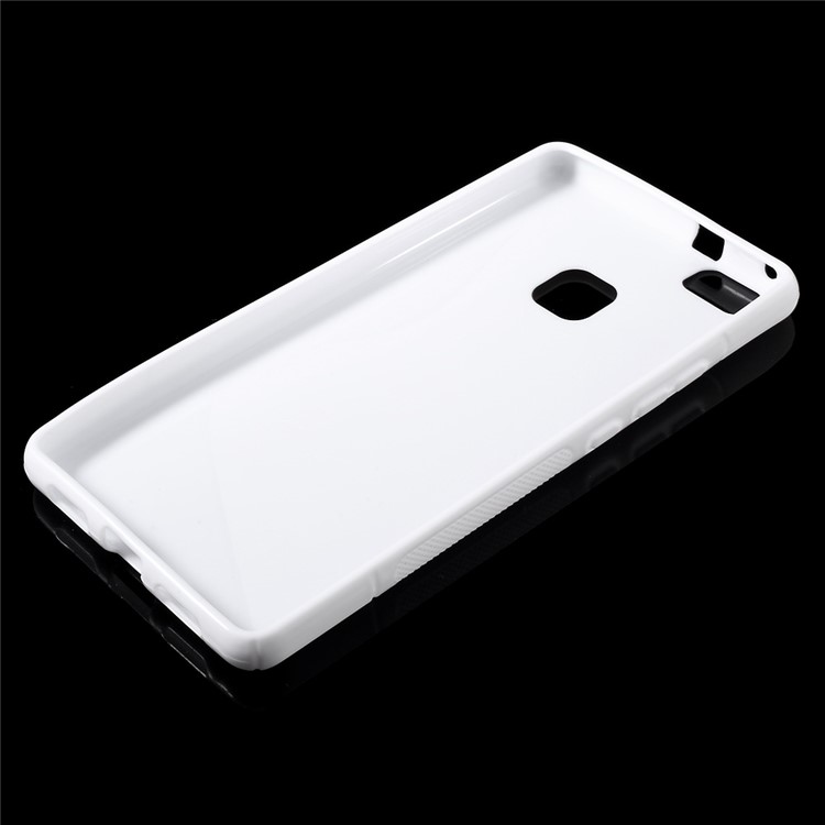 S-line Pattern Soft TPU Cover for Huawei P9 Lite - White-3