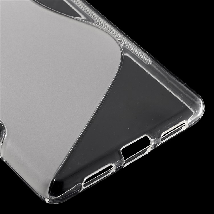 S-line Pattern TPU Skin Case for Huawei P9 Lite - Transparent-5