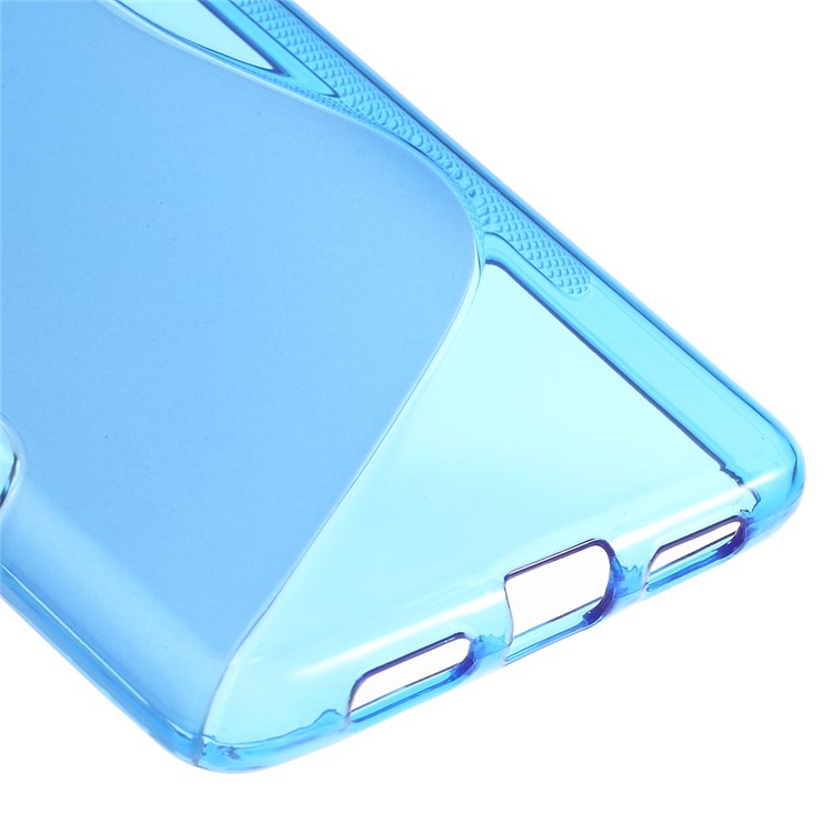 S-line Pattern TPU Protective Cover for Huawei P9 Lite - Blue-5
