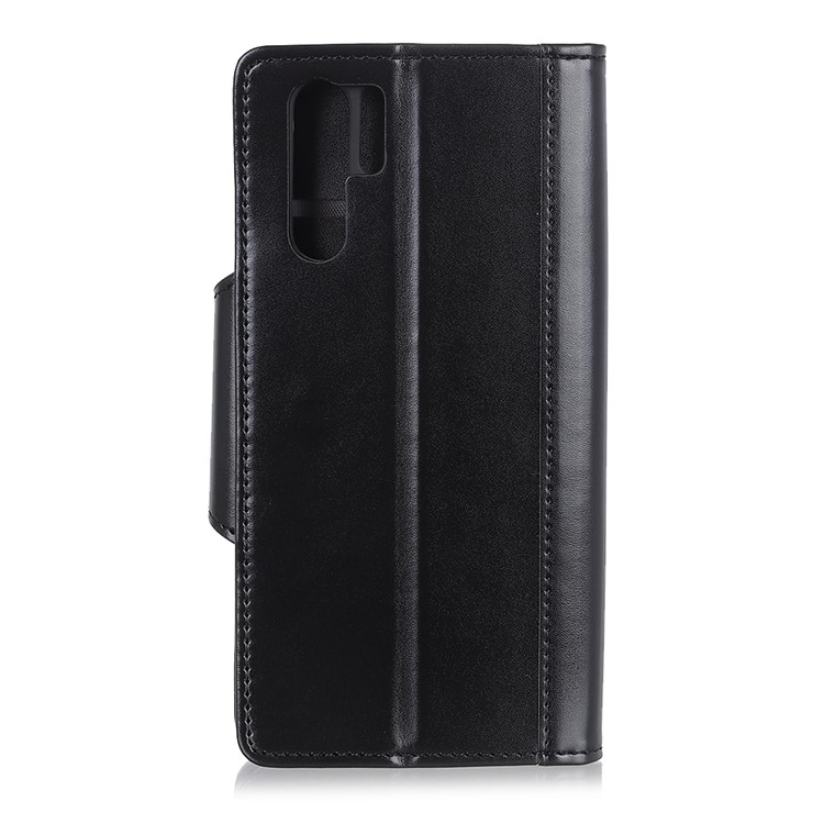 All Round Protection 3 Card Slots PU Leather Case for Huawei P30 Pro - Black-6