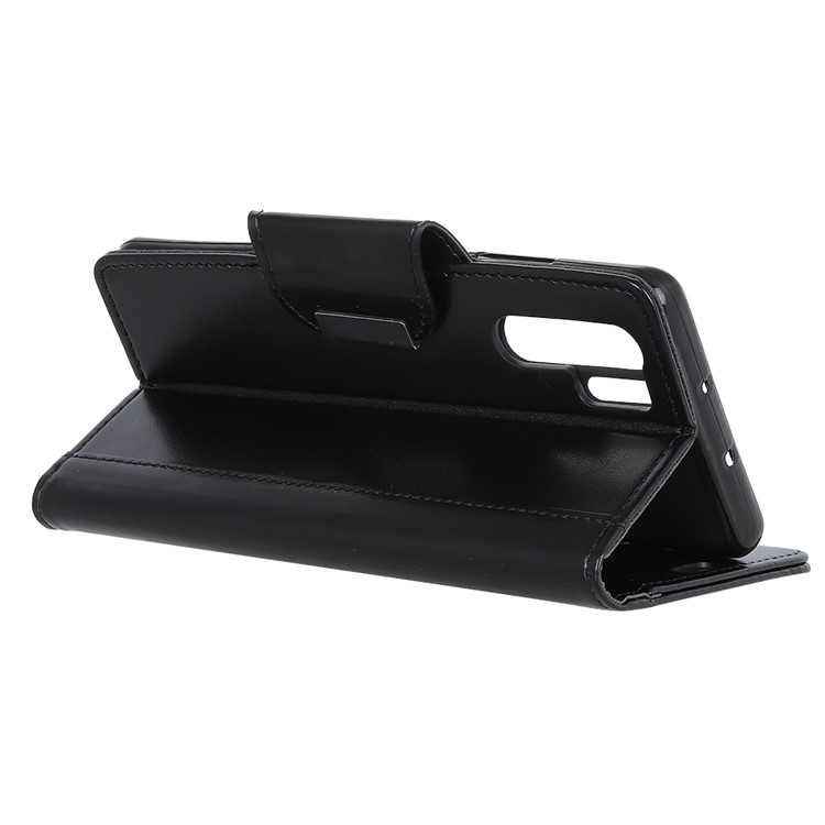 All Round Protection 3 Card Slots PU Leather Case for Huawei P30 Pro - Black-8