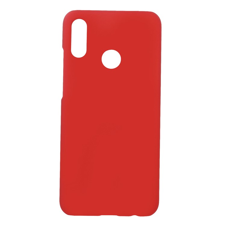 Rubberized PC Hard Mobile Phone Case for Huawei Honor 10 Lite - Red-1