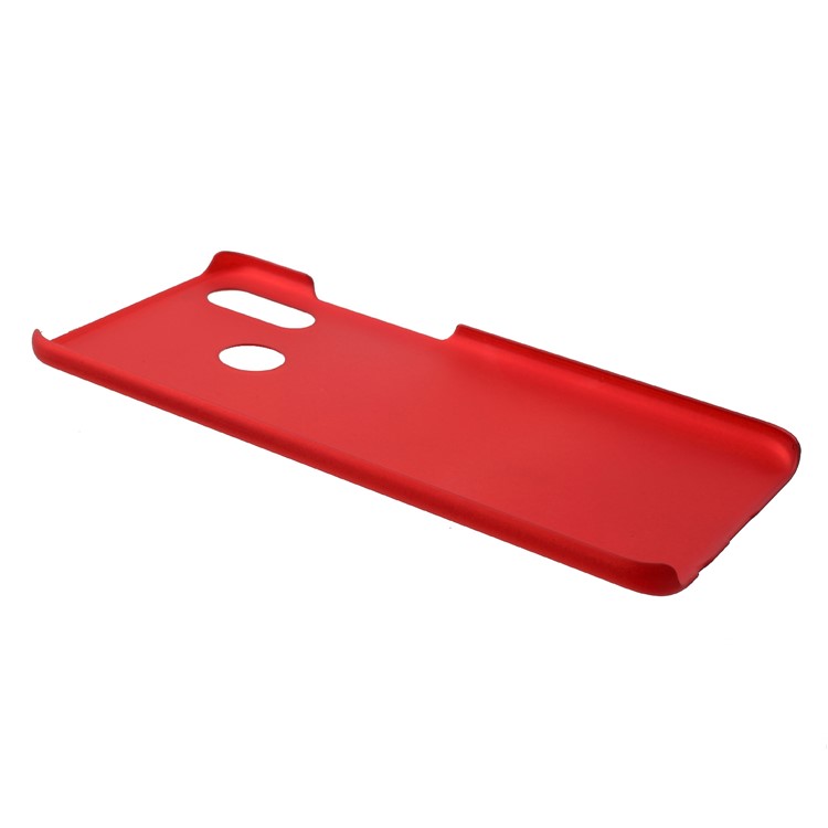 Rubberized PC Hard Mobile Phone Case for Huawei Honor 10 Lite - Red-3