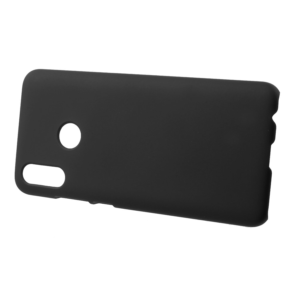 Rubberized Case Hard Plastic Phone Cover for Huawei P Smart (2019) - Black-2