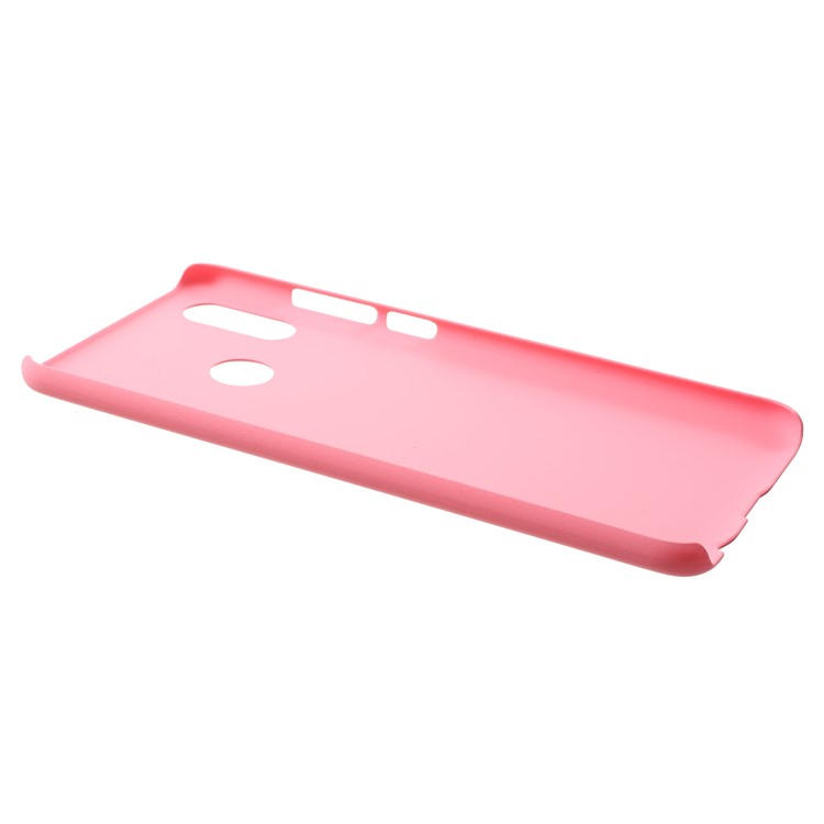Rubberized Case Hard Plastic Phone Casing for Huawei P Smart (2019) - Pink-3