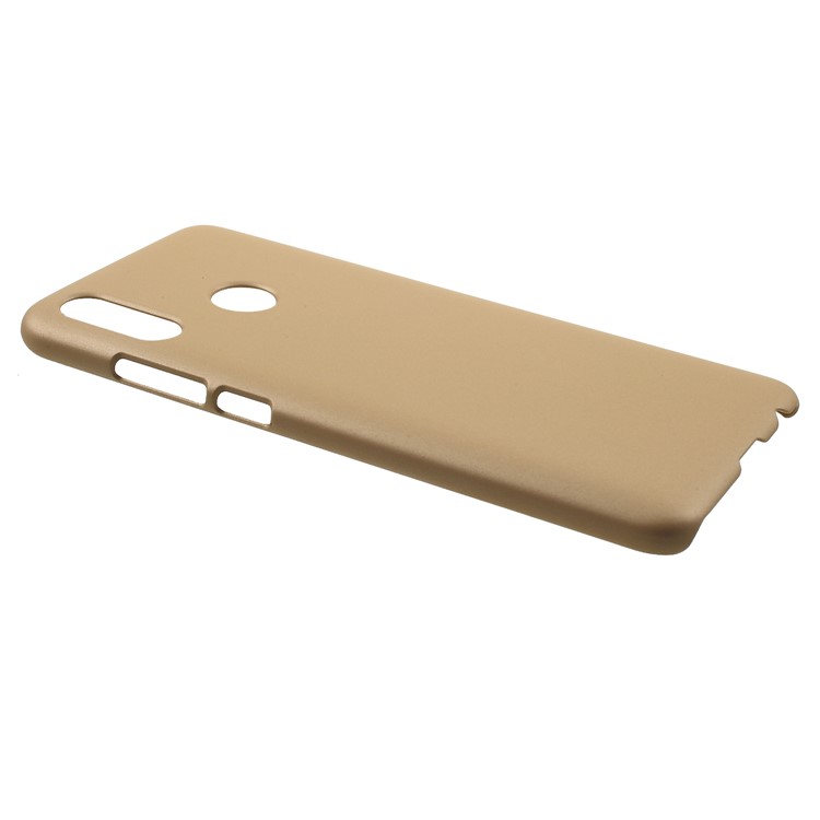 Rubberized Case Hard Plastic Cover Case for Huawei P Smart (2019) - Gold-2