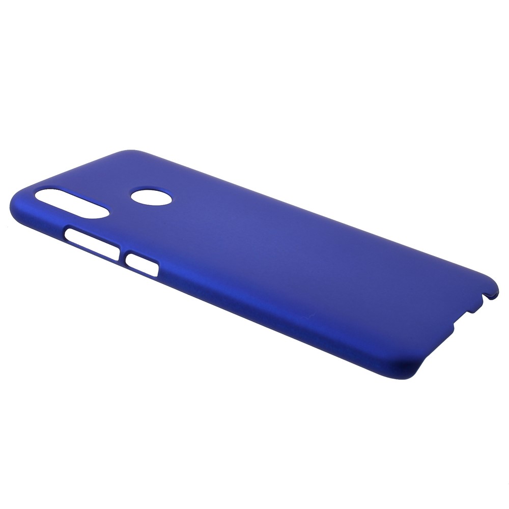 Rubberized Hard Plastic Phone Cover for Huawei P Smart (2019) - Dark Blue-2