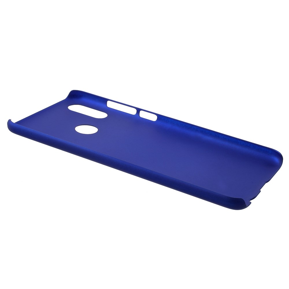 Rubberized Hard Plastic Phone Cover for Huawei P Smart (2019) - Dark Blue-3