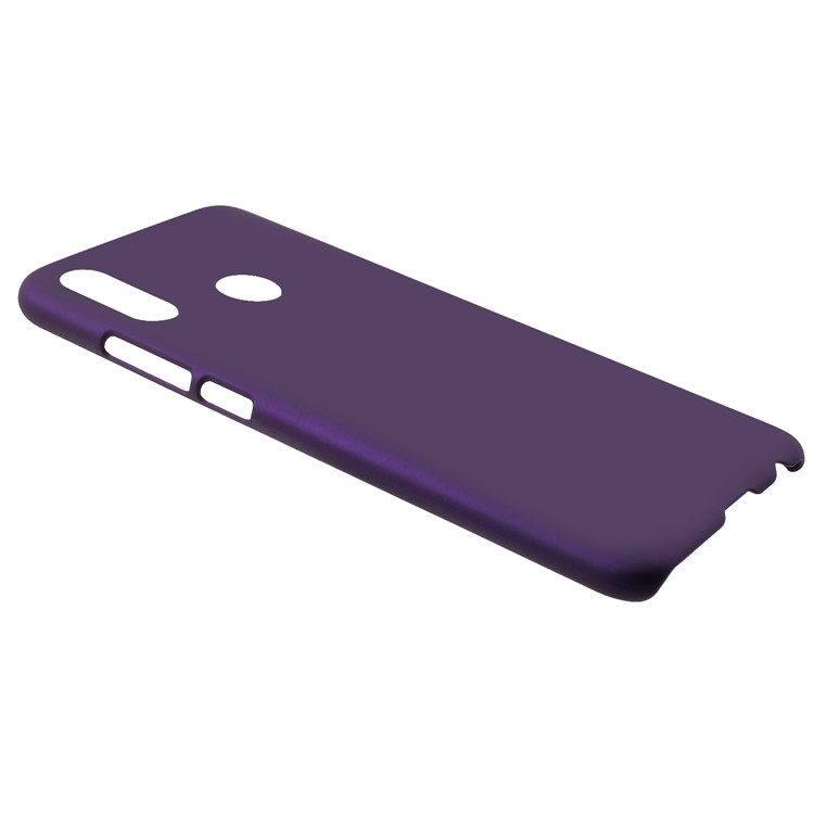 Rubberized Hard Plastic Mobile Cover for Huawei P Smart (2019) - Purple-2