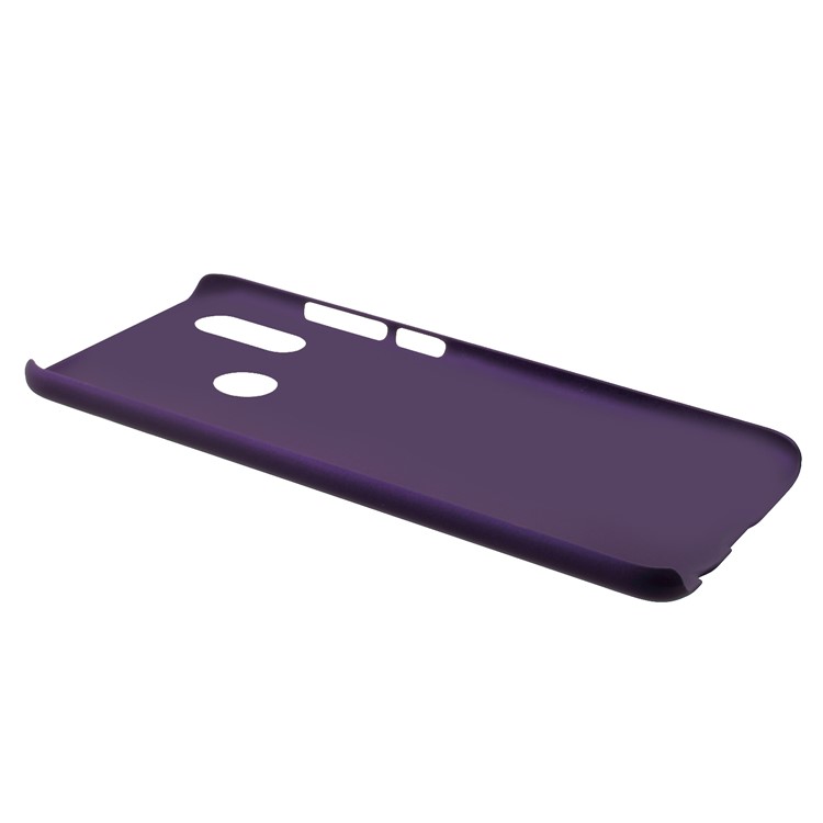 Rubberized Hard Plastic Mobile Cover for Huawei P Smart (2019) - Purple-3