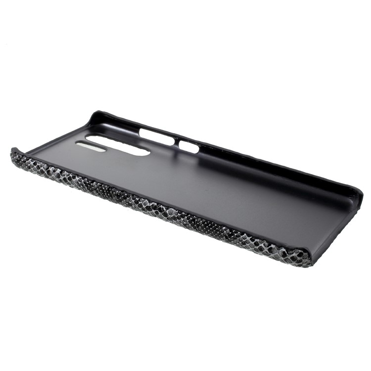 Leather Coated Plastic Accessory Casing for Huawei P30 Pro - Snake Texture-3