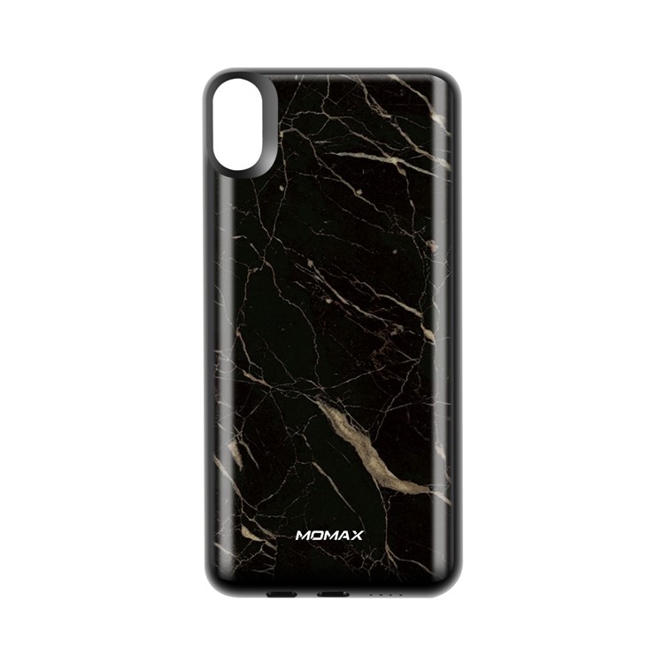 MOMAX Q.Power Pack for iPhone XR 5000mAh Magnetic Wireless Battery Charger Case - Marble Texture-5