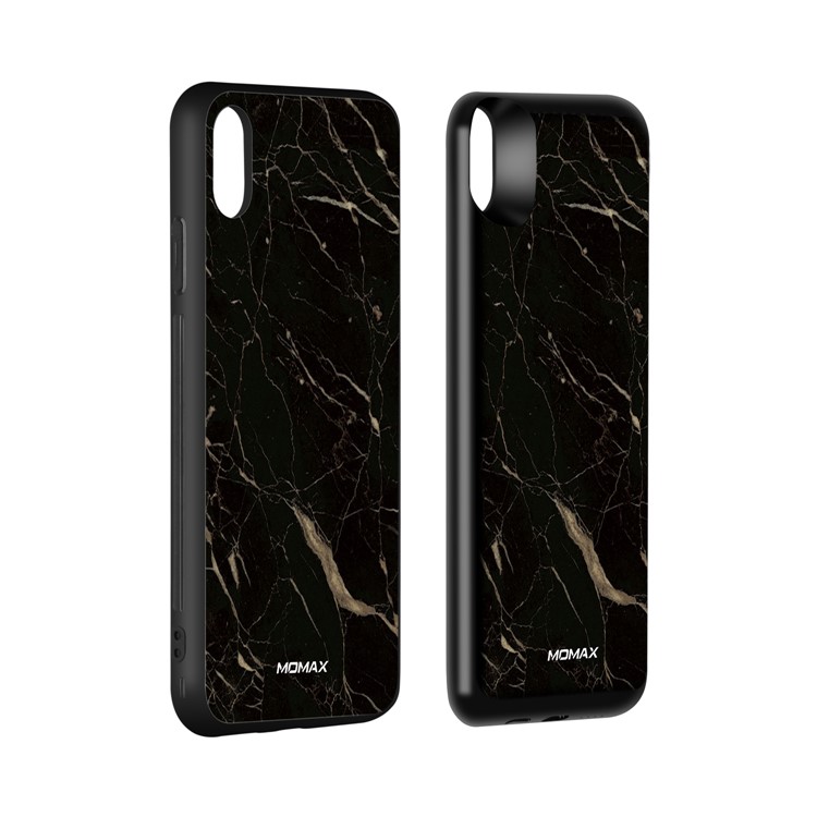 MOMAX Q.Power Pack Magnetic Wireless Battery Case 6000mAh for iPhone XS Max - Marble Texture-7