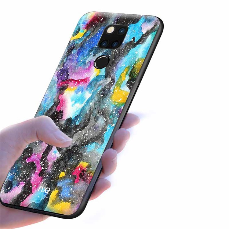 Coque Souple En TPU Pour Impression De Motifs NXE Pour Huawei Mate 20 - Style A-4
