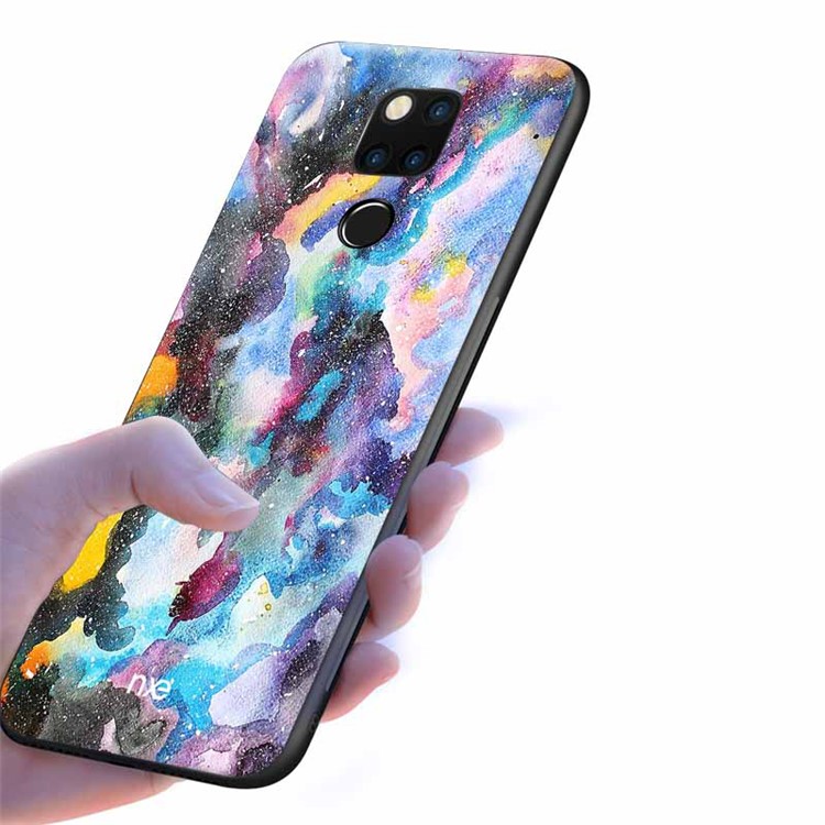 NXE Pattern Printing TPU Soft Shell for Huawei Mate 20 - Style C-4
