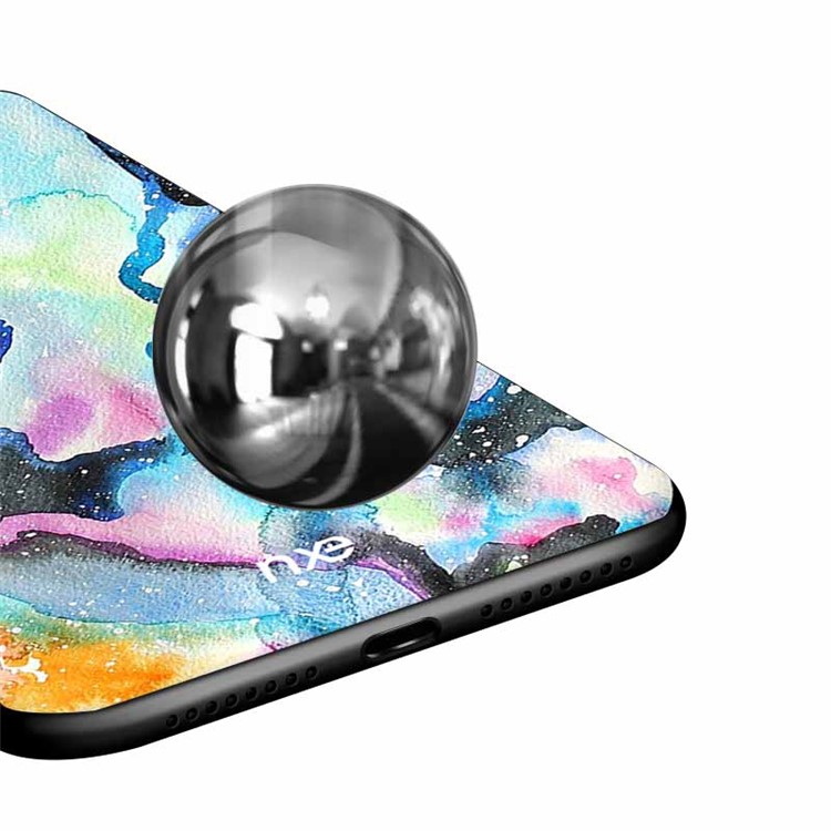 NXE Pattern Printing TPU Mobile Phone Case Cover for Huawei Mate 20 - Style D-5