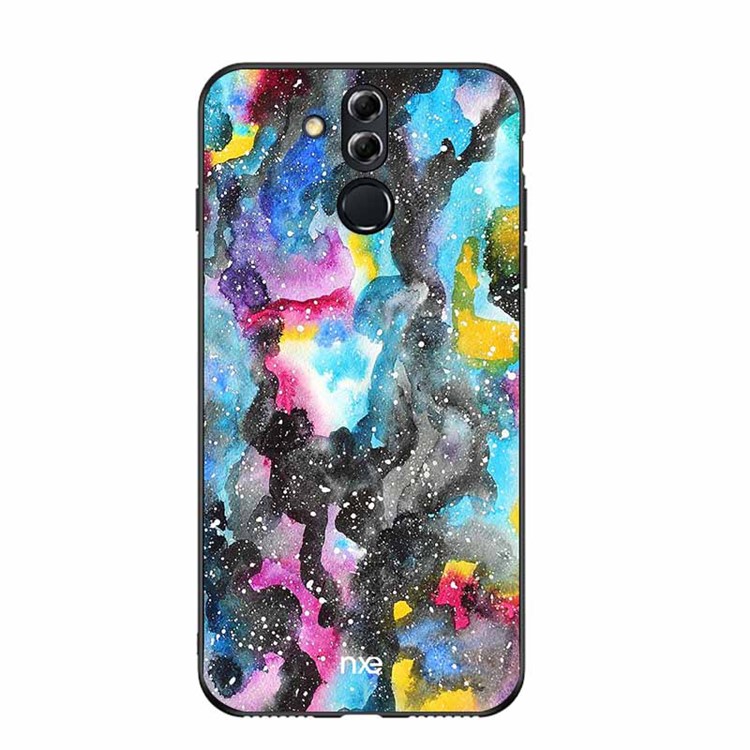 NXE Pattern Printing TPU Protection Phone Case for Huawei Mate 20 Lite - Style A-1