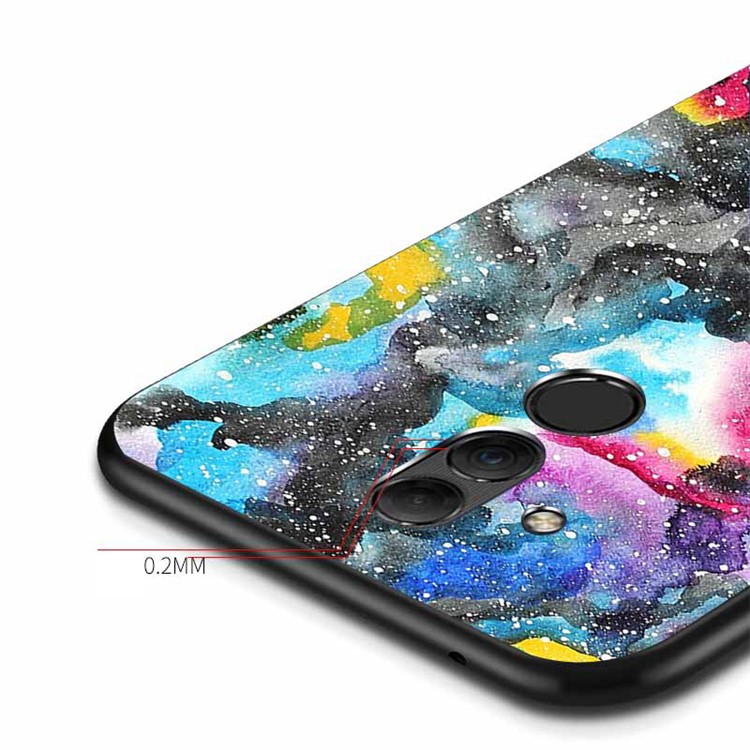 NXE Pattern Printing TPU Protection Phone Case for Huawei Mate 20 Lite - Style A-4