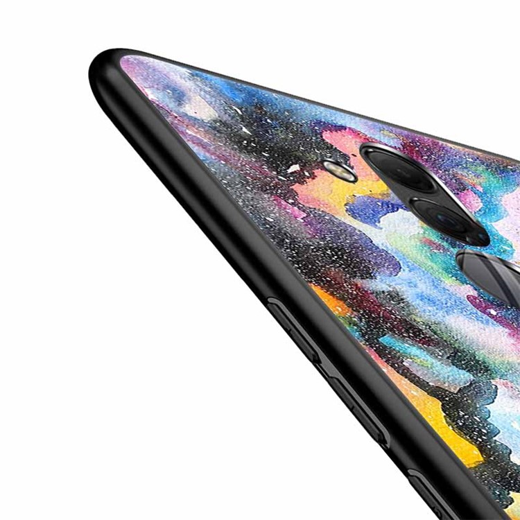 NXE Pattern Printing TPU Protection Phone Cover for Huawei Mate 20 Lite - Style C-5