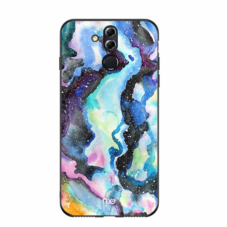 NXE Pattern Printing TPU Back Cover Case for Huawei Mate 20 Lite - Style D-1