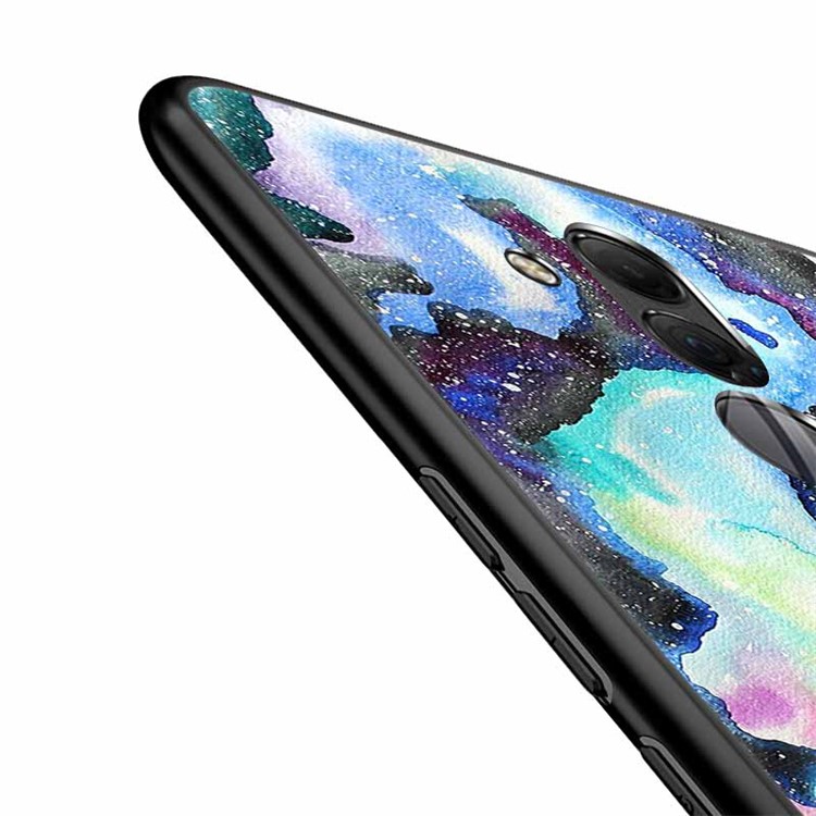 NXE Pattern Printing TPU Back Cover Case for Huawei Mate 20 Lite - Style D-5