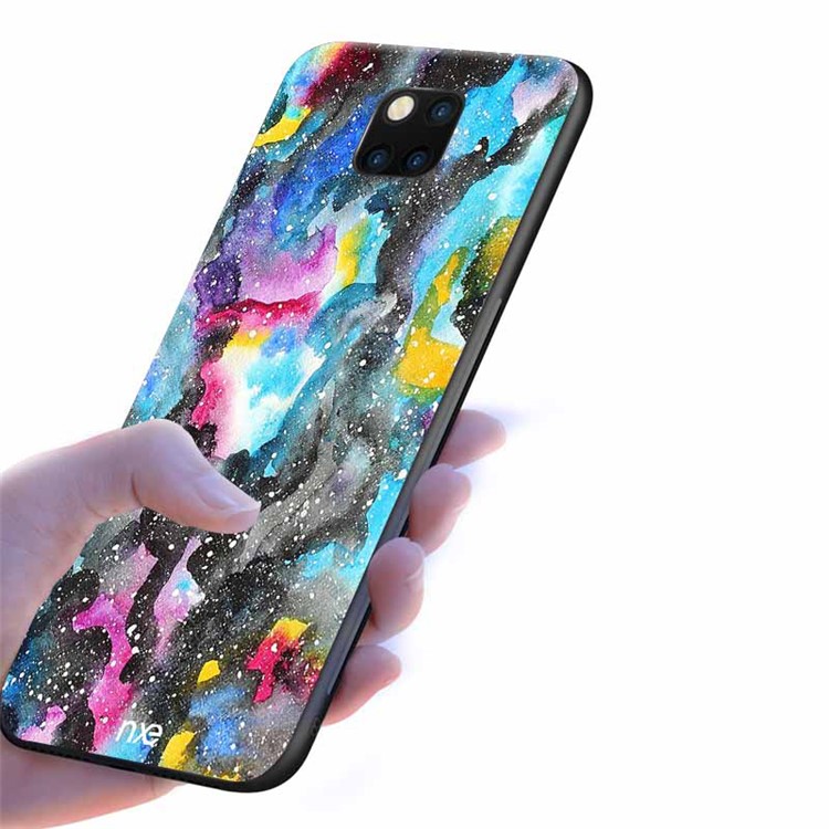 Housse Mobile TPU Pour Impression De Motifs NXE Pour Huawei Mate 20 Pro - Style A-1