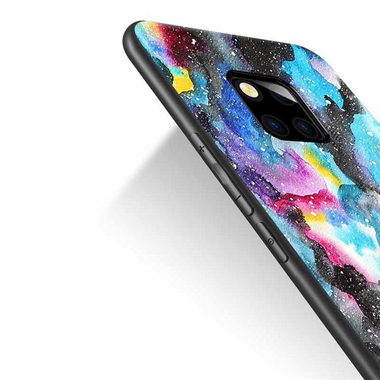 Housse Mobile TPU Pour Impression De Motifs NXE Pour Huawei Mate 20 Pro - Style A-2