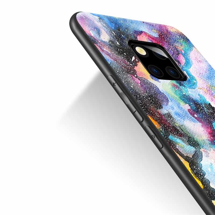 NXE Pattern Printing TPU Mobile Case for Huawei Mate 20 Pro - Style C-2