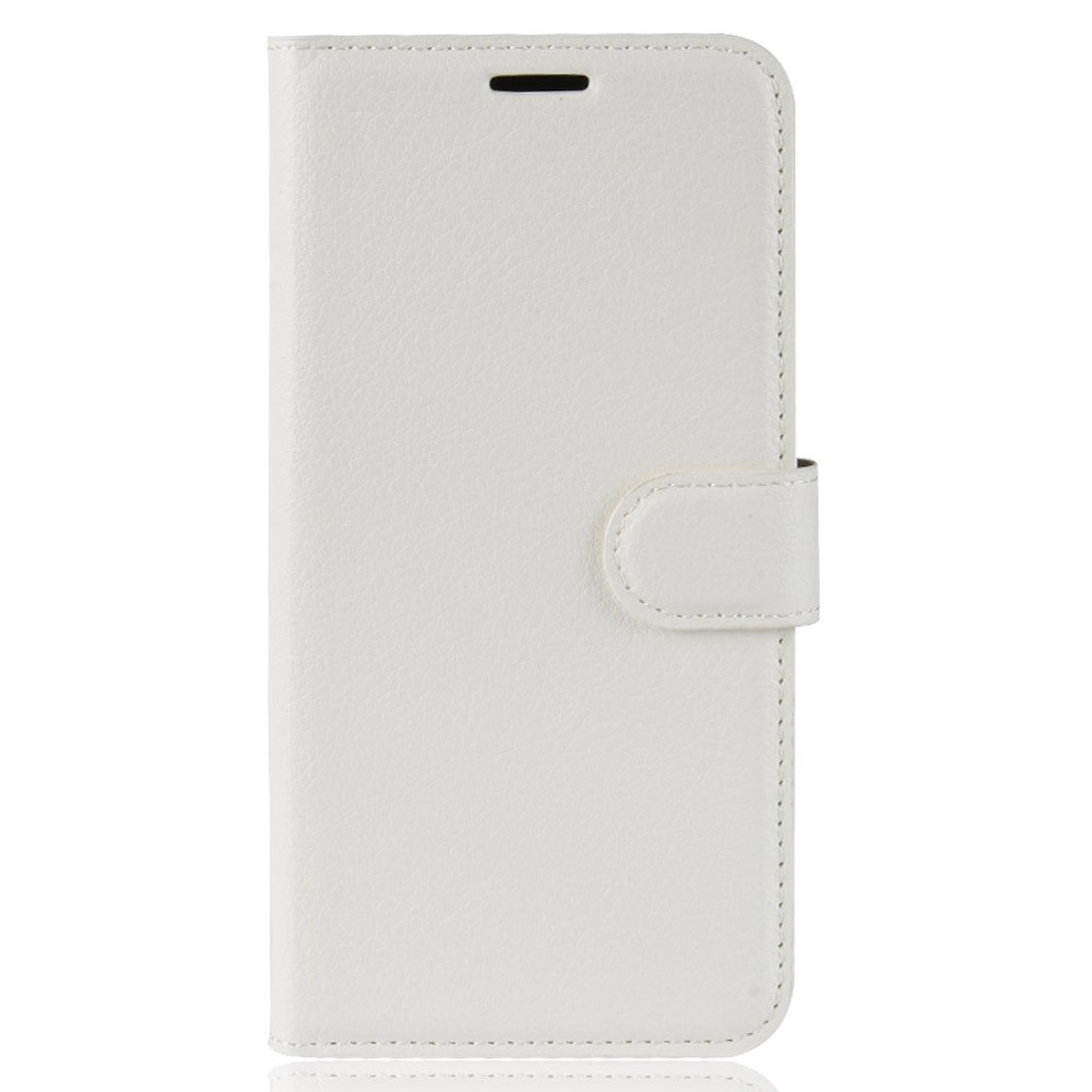 Litchi Texture Wallet Leather Protection Shell for Huawei P30 Pro - White-2