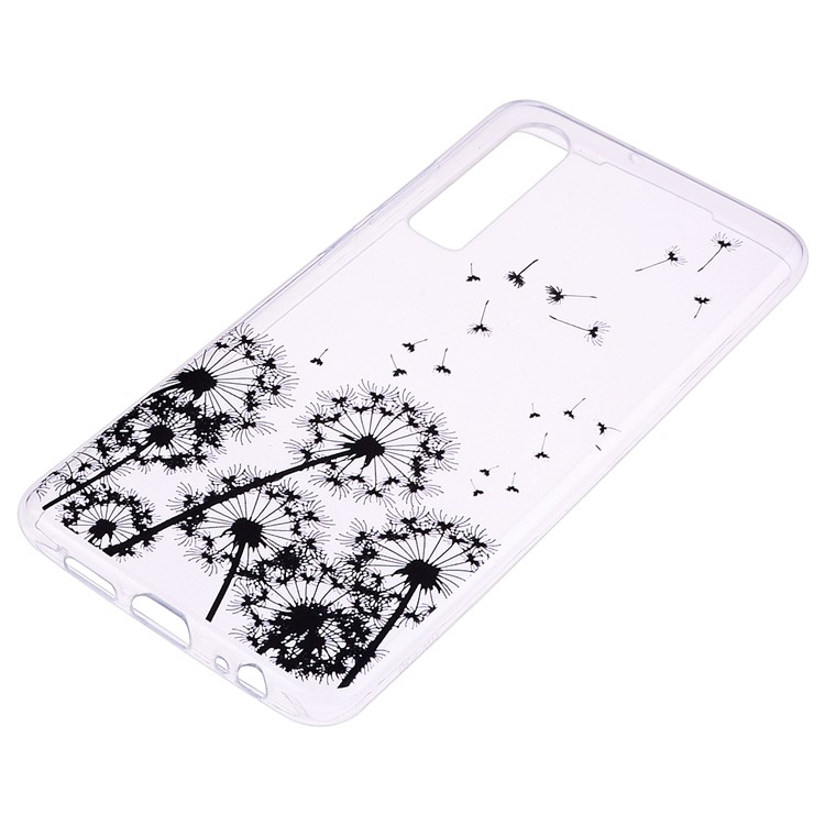 Printing Pattern TPU Cellphone Cover for Huawei P30 - Dandelion-3