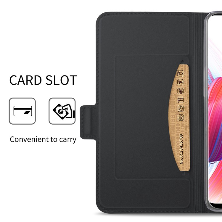 Magnetic Stand Leather Mobile Casing for Huawei P30 Pro - Black-6