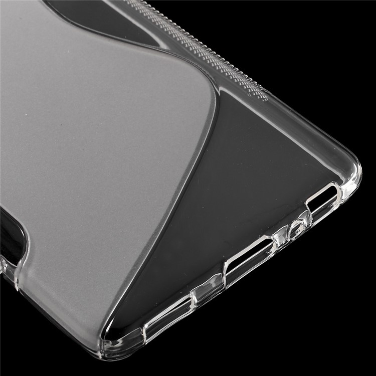 S-line Soft TPU Phone Cover for Huawei P9 - Transparent-5