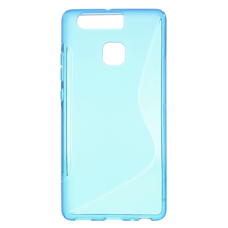S-line Soft TPU Case Protector for Huawei P9 - Blue-1