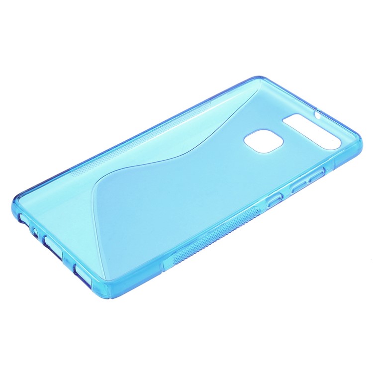 S-line Soft TPU Case Protector for Huawei P9 - Blue-3