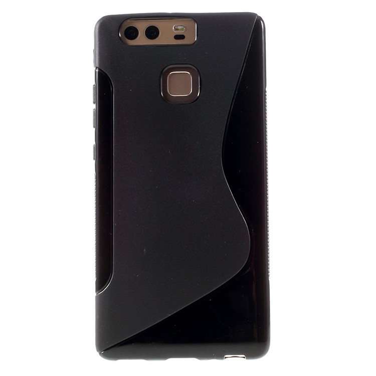S-line Soft TPU Phone Cover for Huawei P9 - Black-2