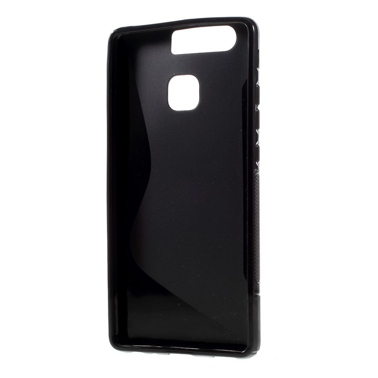 S-line Soft TPU Phone Cover for Huawei P9 - Black-3