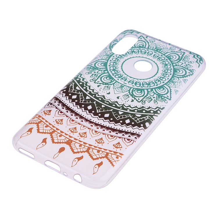 Printing Pattern TPU Accessory Case for Huawei P Smart (2019) / Honor 10 Lite - Colorful Lace-3
