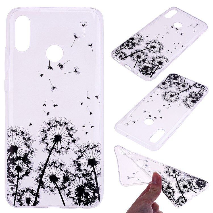 Printing Pattern TPU Accessory Cover for Huawei P Smart (2019) / Honor 10 Lite - Dandelion-1