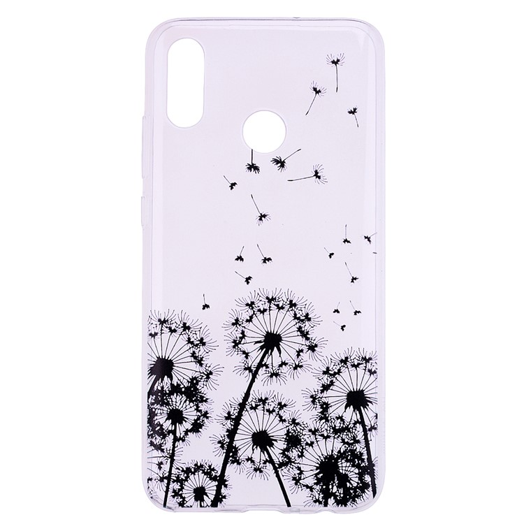 Padrão de Impressão TPU Acessory Cover For Huawei P Smart (2019) / Honra 10 Lite - Dandelion-2