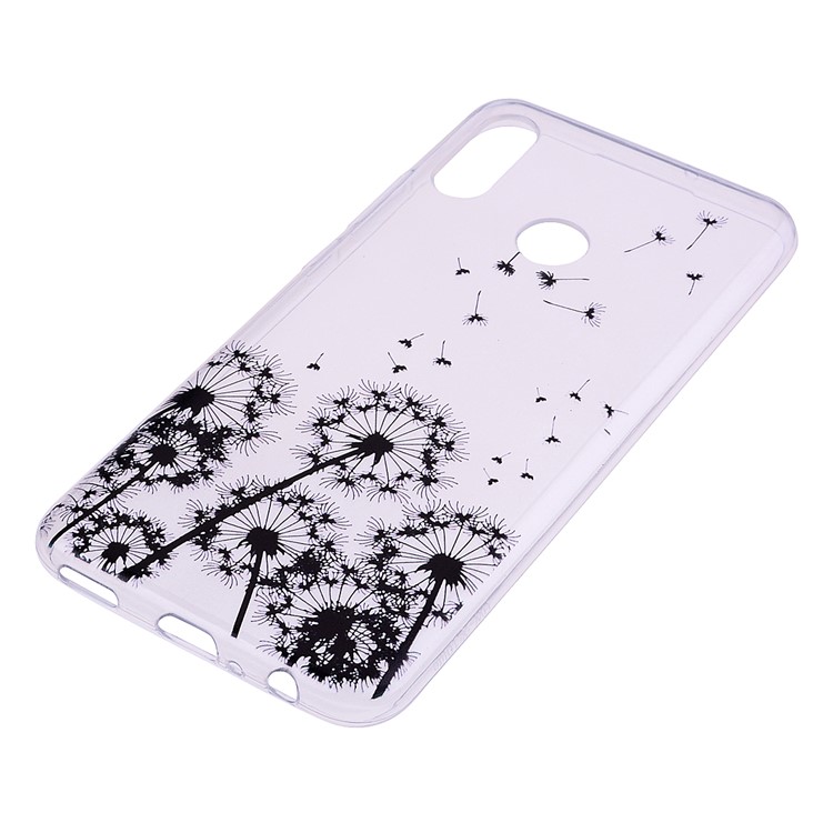 Padrão de Impressão TPU Acessory Cover For Huawei P Smart (2019) / Honra 10 Lite - Dandelion-3